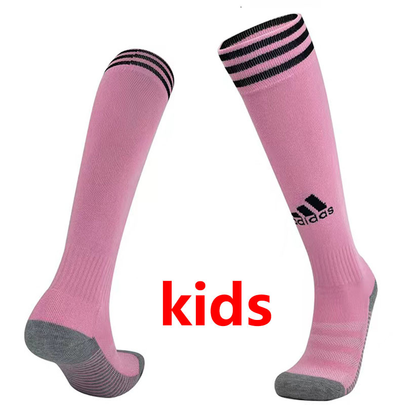 US$ 6.00 - 23-24 Inter Miami Pink Kids Socks(儿童) - www.gmkits1.com