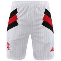 23-24 Flamengo Retro WhiteTraining Shorts Pants