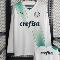 23-24 Palmeiras Away Long Sleeve Soccer Jersey (长袖)
