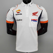 2023 F1 Formula One White Racing Suit (有领)