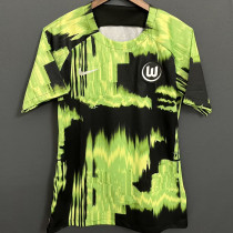 23-24 Wolfsburg Green Black Training shirts
