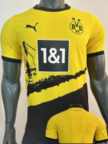 23-24 Dortmund Home Player Version Soccer Jersey ( NO 'Do..rnd' 背后没广告)