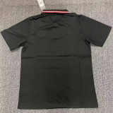 23-24 Man Utd Black Polo Short Sleeve