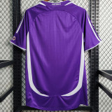 2006-2007 RMA Purple Retro Soccer Jersey