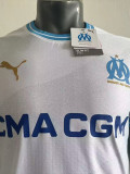23-24 Marseille Home Player Version Soccer Jersey (Print all Sponsor)