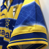 1998-1999 Parma Home Retro Soccer Jersey