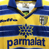 1998-1999 Parma Home Retro Soccer Jersey