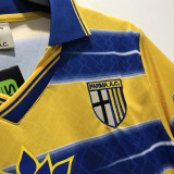 1998-1999 Parma Home Retro Soccer Jersey