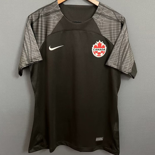 23-24 Canada Black Fans Soccer Jersey