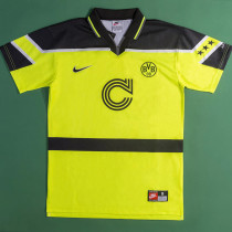 1996-1997 Dortmund UCL Home Retro Soccer Jersey