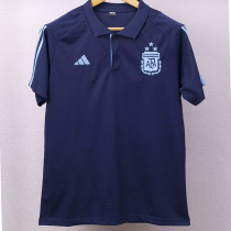 23-24 Argentina Royal blue Polo Short Sleeve
