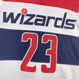 22-23 Wizards JORDAN #23 White Top Quality Hot Pressing NBA Jersey