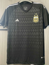 2023 Argentina Black GoalKeeper Soccer Jersey