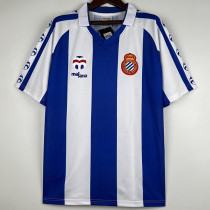 1984-1989 Espanyol Home Retro Soccer Jersey