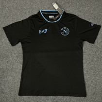 23-24 Napoli Black T-Shirts