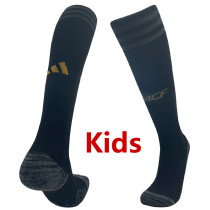 23-24 RMA Third Black Kids Socks(儿童)