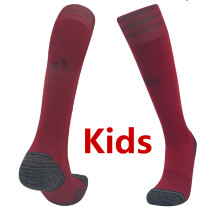 23-24 Man Utd Third Red Kids Socks(儿童)