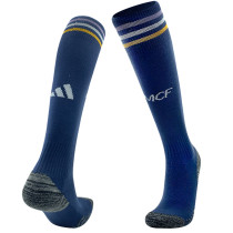 23-24 RMA Away Royal blue Socks