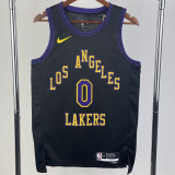 23-24 LAKERS WESTBROOK #0 Black City Edition Top Quality Hot Pressing NBA Jersey