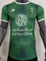 23-24 Al-Ahli Saudi Home Player Version Soccer Jersey
