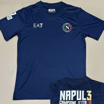 23-24 Napoli Royal blue T-Shirts