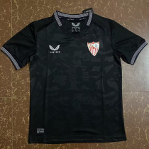 23-24 Sevilla Black GoalKeeper Soccer Jersey