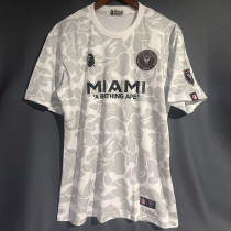 23-24 Inter Miami Grey White Special Edition Fans Soccer Jersey