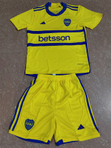 23-24 Boca Juniors Away Kids Soccer Jersey