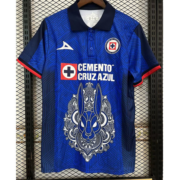 23-24 Cruz Azul Blue Special Edition Fans Soccer Jersey