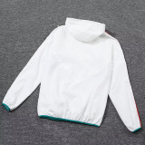 23-24 Man Utd White Windbreaker