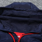 23-24 PSG Royal Blue Windbreaker