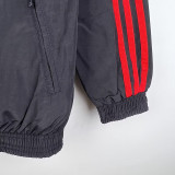 23-24 River Plate Black & Red Double Sided Windbreaker (双面风衣)