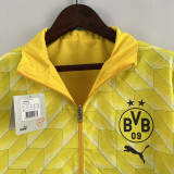 2023 Dortmund Yellow Double Sided Windbreaker (双面风衣)(刺绣)