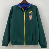 2023 Tigres UANL Blue & Green Double Sided Windbreaker (双面风衣)