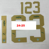 24-25 Palmeiras Away Print All Sponsor Fans Soccer Jersey