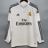 2014-2015 RMA Home Long Sleeve Retro Soccer Jersey (长袖)