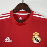 2011-2012 RMA Away Red Long Sleeve Retro Soccer Jersey (长袖)