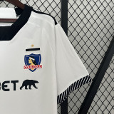 24-25 Colo-Colo Home Print All Sponsor Fans Soccer Jersey