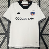 24-25 Colo-Colo Home Print All Sponsor Fans Soccer Jersey