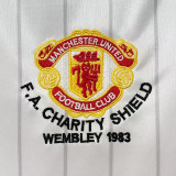 1983 Man Utd Away Retro Soccer Jersey