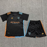 24-25 New York City Away Kids Soccer Jersey