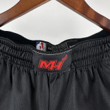 23-24 HEAT Black City Edition Top Quality NBA Pants