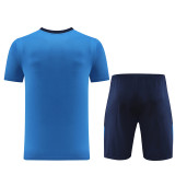 2024 NK Fancy Blue Training Short Suit #ND05