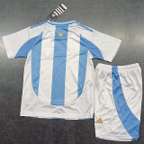 24-25 Argentina Home Stars Kids Soccer Jersey