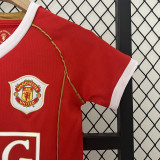 2006-2007 Man Utd Away Kids Retro Soccer Jersey