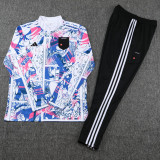 23-24 Japan White Half Pull Tracksuit (半拉链)(七龙珠)