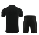 2024 NK Black Training Short Suit (High Quality)纯棉纱