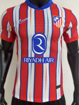 24-25 ATM Home Player Version Soccer Jersey
