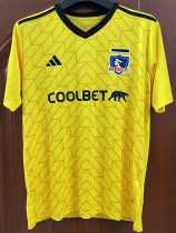 24-25 Colo-Colo Yellow GoalKeeper Fans Soccer Jersey