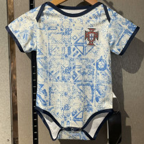 24-25 Portugal Away Baby Infant Crawl Suit